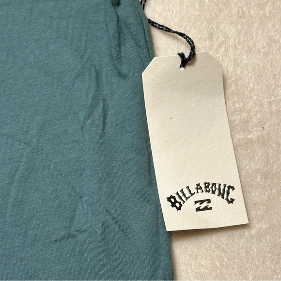 Billabong Men's Lounge Short Sleeve Graphic Tee Shirt Size XX Large Green NWT - Picture 7 of 12
